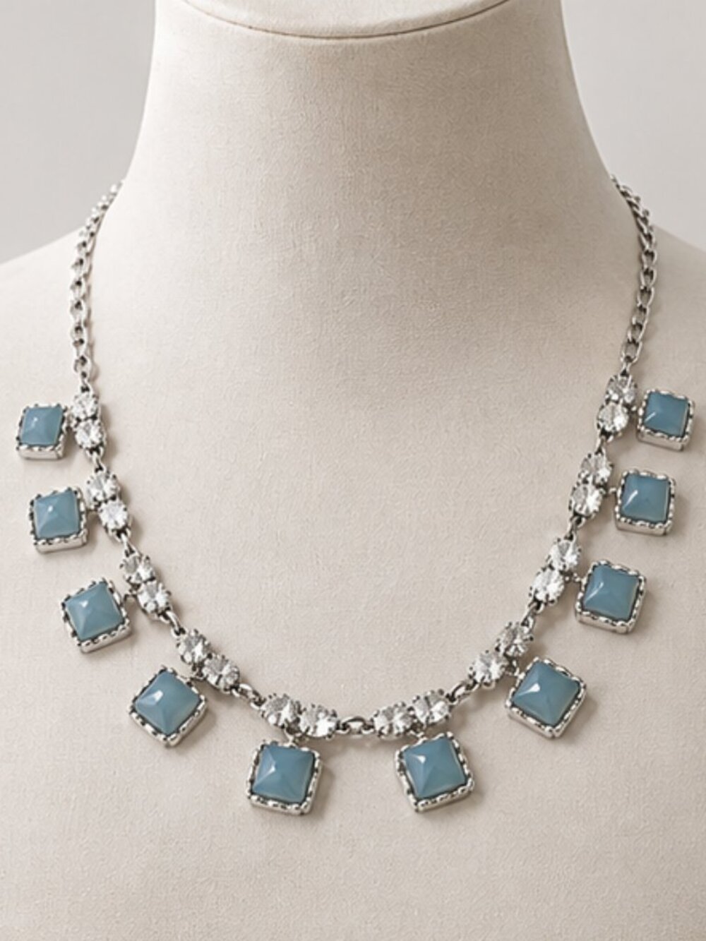 Gabrielle K Collar/Station Necklace